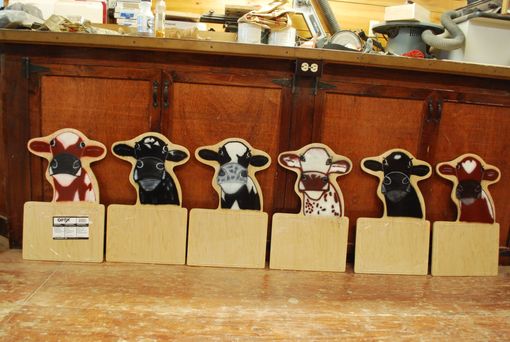 Custom Made State Fair Cow Name Plaques