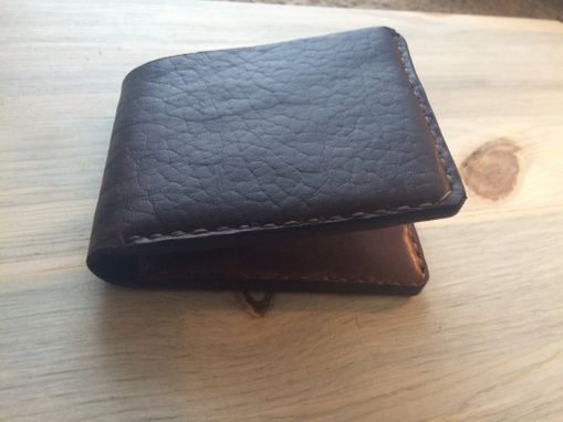 Custom Made Mens Heavy Weight Thick Bison 4 Pocket Wallet