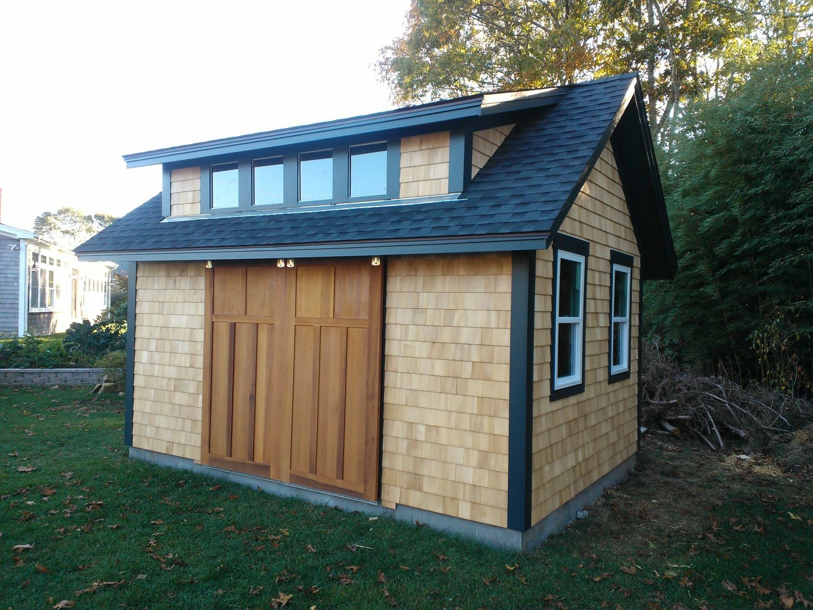 Custom Made Red Cedar Doors by TradeCraft Custom Woodworking