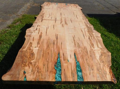 Custom Made Extra-Long Ambrosia Maple Dining Table