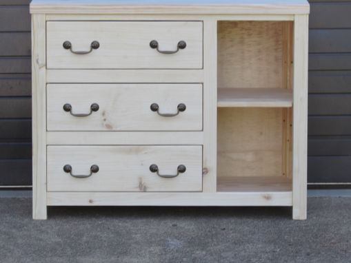 Custom Made Pine Dresser, Custom Size, Custom Handles, Unfinished Or Finished.