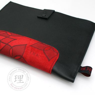 Custom Made Leather & Suede Ipad Cover