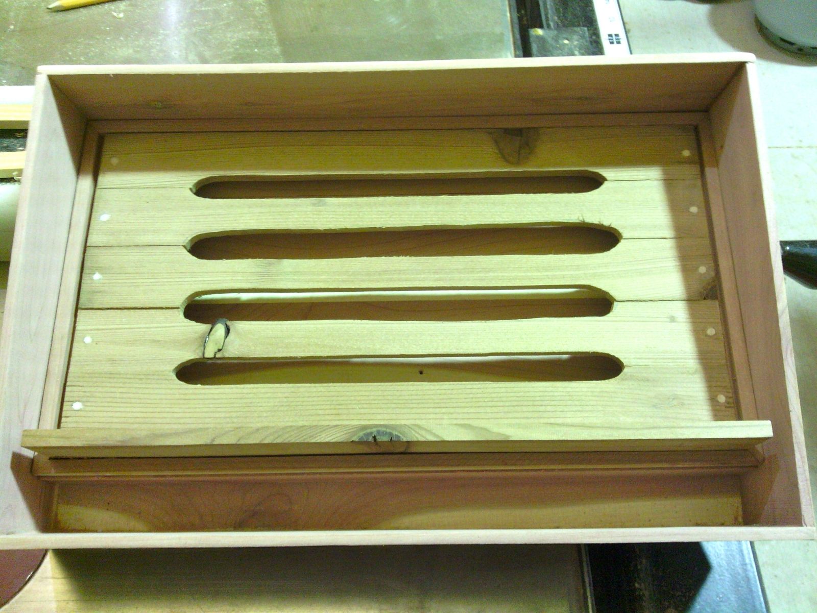 Buy Hand Made Wooden Humidor Tray And Lining, made to order from The