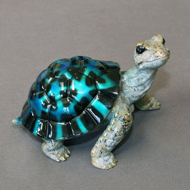 Custom Made Bronze Turtle "Daden Large" Tortoise Figurine Statue Sculpture Limited Edition Signed Numbered