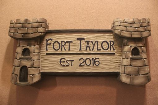 Custom Made Castle Signs, Medieval Signs, Family Name Signs By Lazy River Studio