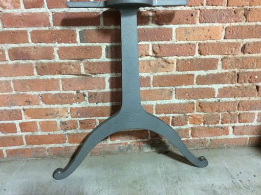 Custom Made Cast Iron Wishbone Dining Table Legs,