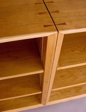 Custom Made Solid Hardwood Bookcase