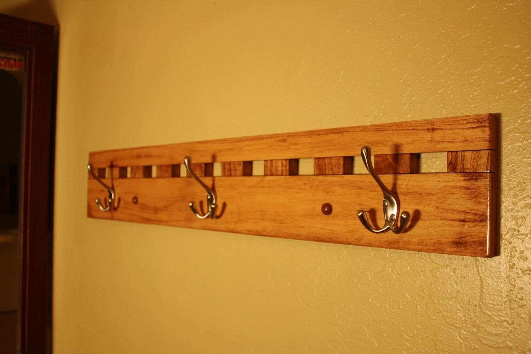 Handmade Coat And Hat Rack by Sandman Woodworks