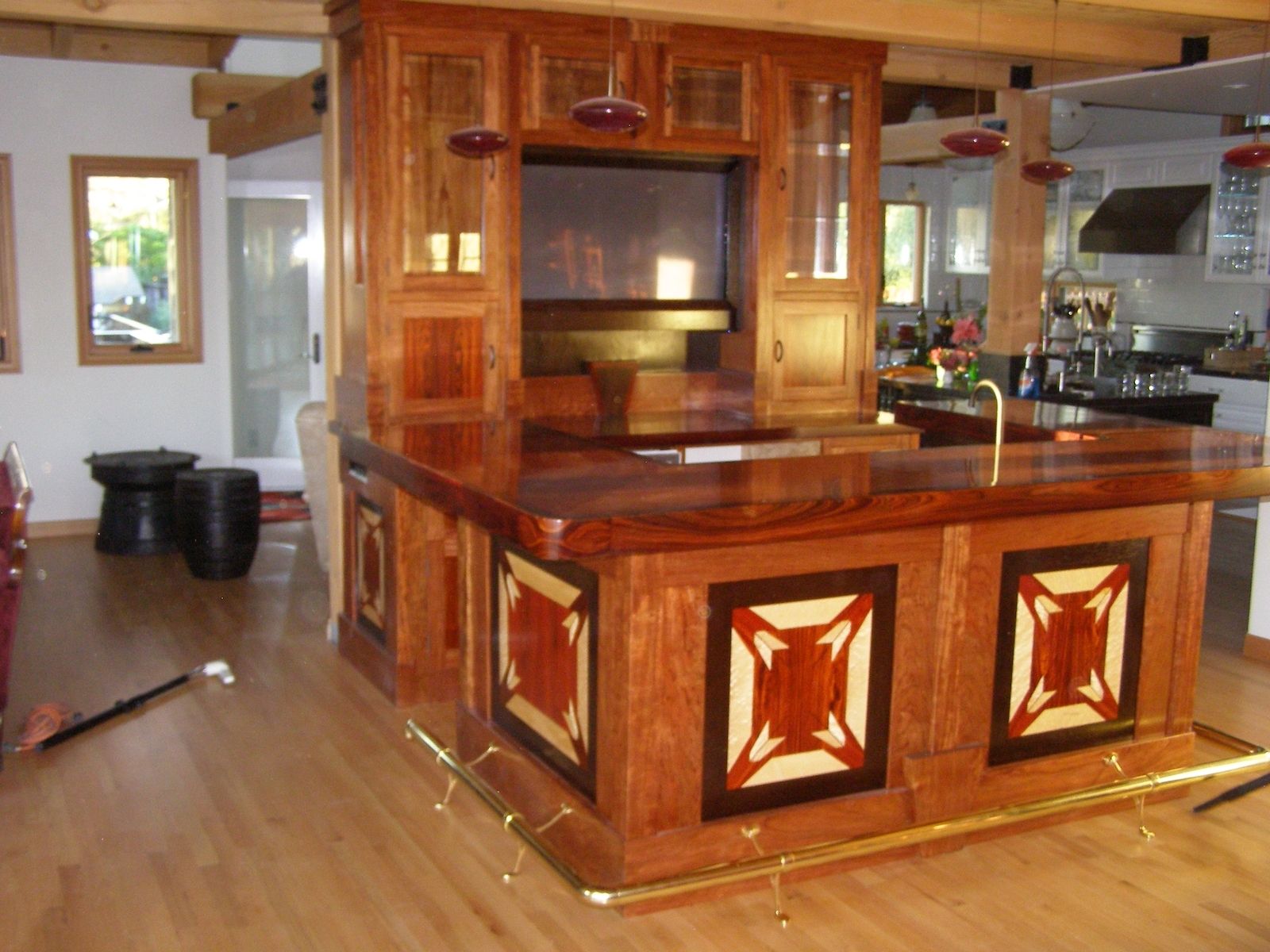 Custom Made And Interainment Center by special tree