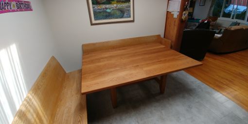 Custom Made Massive White Oak Table For