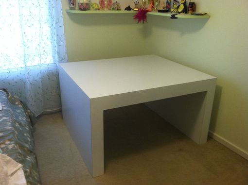 Custom Made Corner Parsons Table