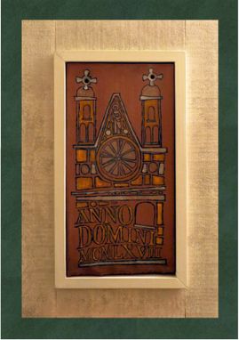 Custom Made Anno Domine Plaque