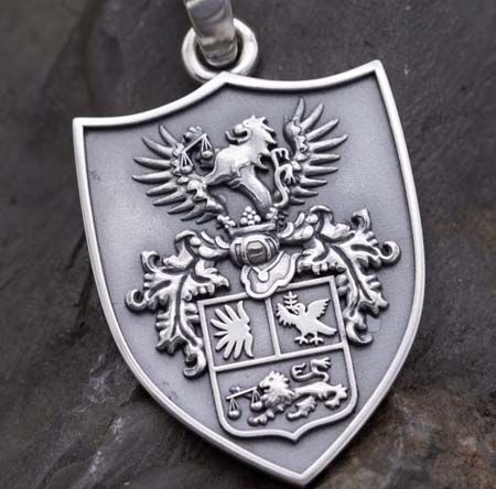 Family Crest Necklaces | Coat of Arms Pendants | CustomMade.com
