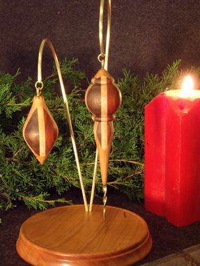 Custom Made Turned Christmas Ornaments
