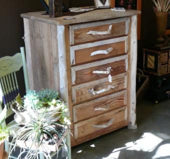 Hand Crafted Driftwood Reclaimed Wood Rustic Hobbit Furniture