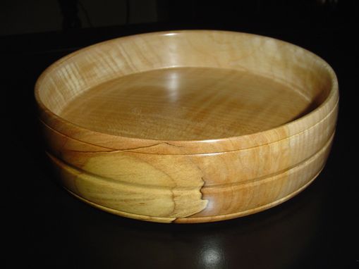 Custom Made Figured Maple Bowl