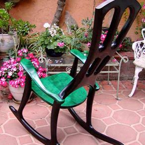 Floating rocking chair hot sale