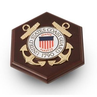 Custom Made U.S. Coast Guard Medallion Paperweight