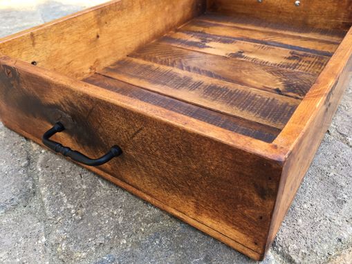 Custom Made Rustic Serving Tray Or Crate, Custom Sizes Available