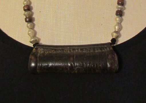 Custom Made Ethiopian Necklace With Vintage Ethiopian Kitabe, Ethiopian Silver Beads, Rasta, African, Boho