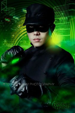 Custom Made Kato Suit Costume Adult Green Hornet Men Jay Chou