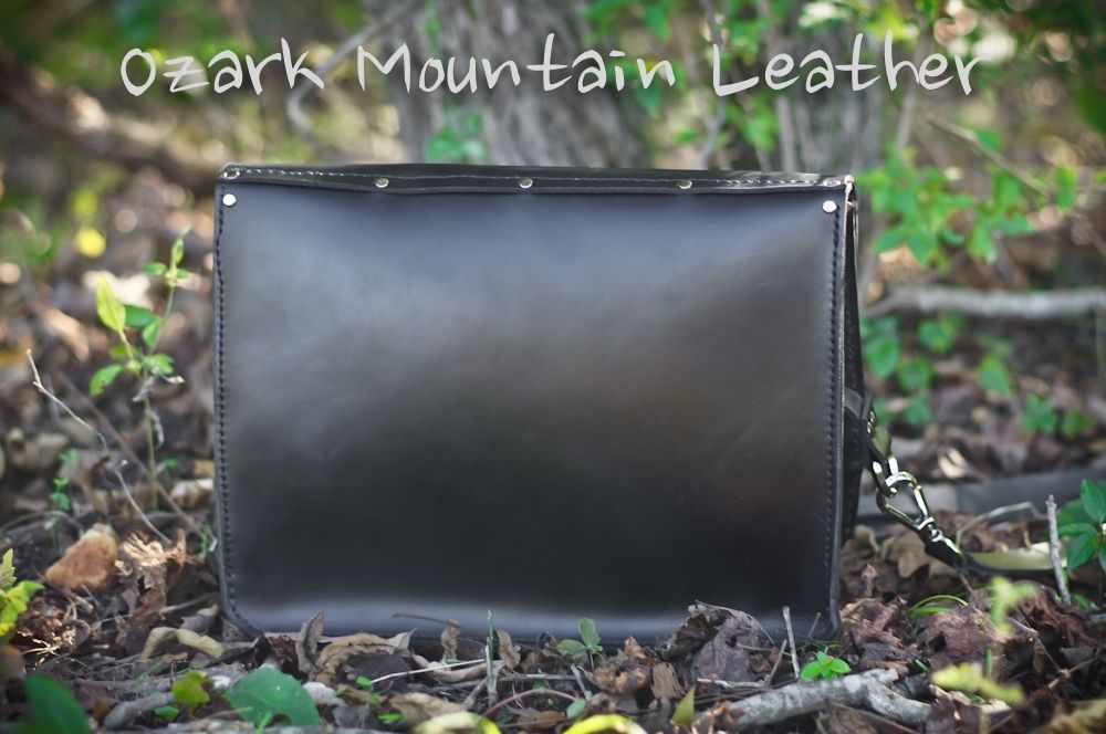 horween leather messenger bag