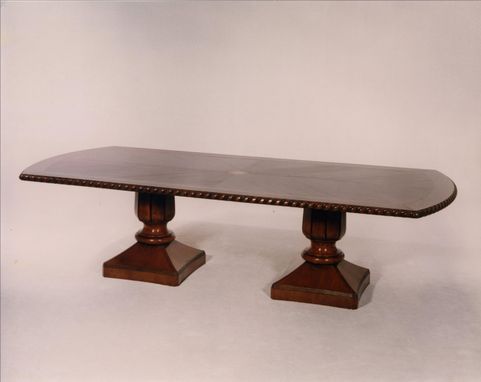 Custom Made #409 Double Pedistal Dining Table