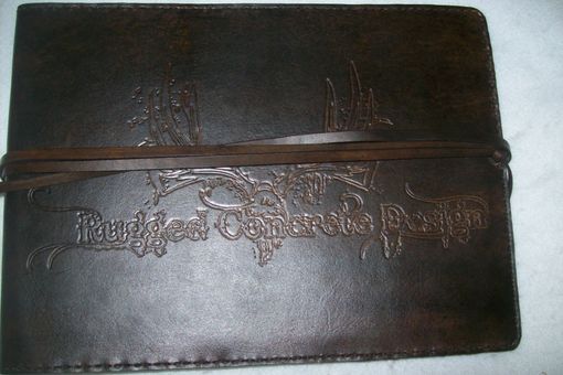 Custom Made Custom Leather Business Checkbook Covers
