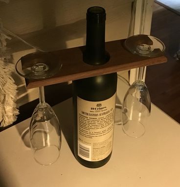 Custom Made 2 Glass Wine Holder