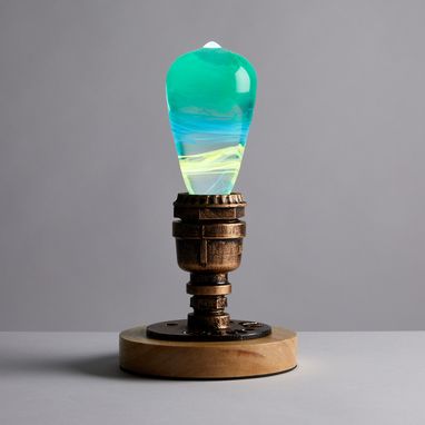 Custom Made Ep Light Handmade Led Lights, Decorative Table Lamp, E26 Led Bulb - Alice
