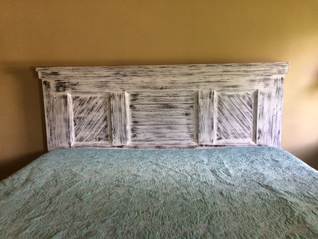 Hand Crafted Custom Wood Headboard by Custom Woodgrains