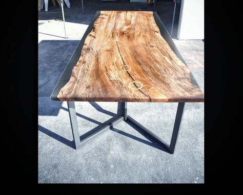 Custom Made Sycamore Dining Table