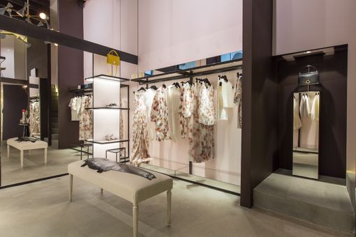 Custom Made Custom Garment Racks/ Showroom Displays