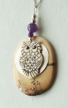 Custom Made Owl Spirit Pendant