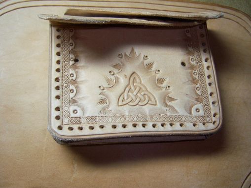 Custom Made Custom Tudor Rose Sporran Or Belt Bag With Pocket Book Inside
