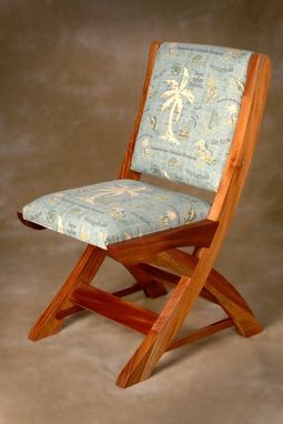Custom Made Mahogany Chair