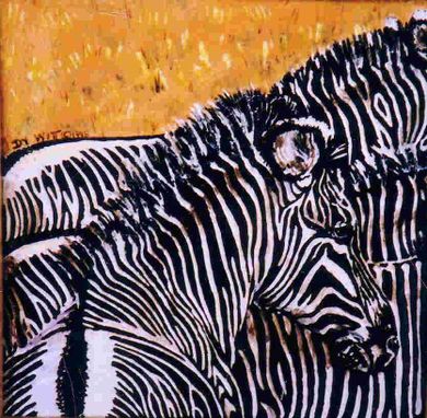 Custom Made Zebras (Tile)