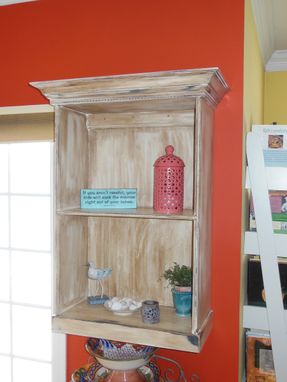 Custom Made Hanging Decorative Bookcase