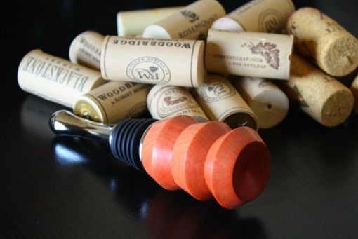 Custom Made Pink Ivory Wine Stopper
