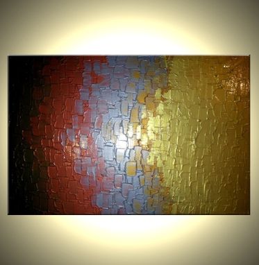 Custom Made Metallic Abstract Original Painting By Lafferty Art Sale 22% Off