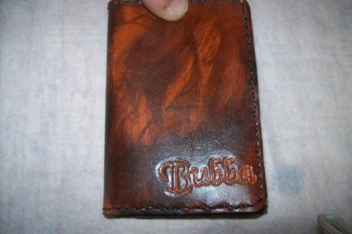 Custom Made Leather Trifold Imperial Wallet