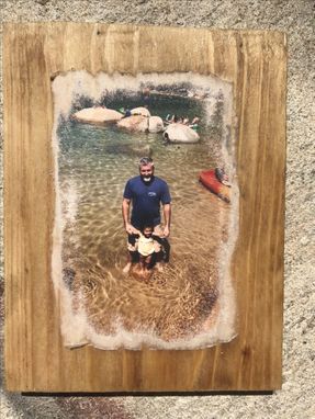 Custom Made Photo Transfer On Wood!  Any Size- From Magnets To Posters!