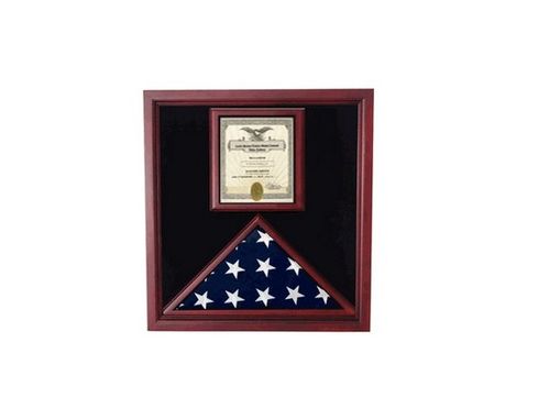 Custom Made Award And Flag Display Case Display Case