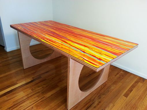 Custom Made Portable Dining Room Table