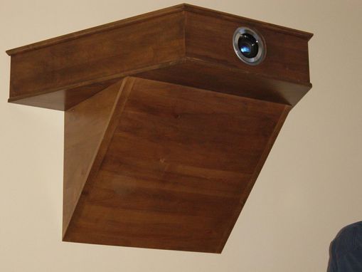 Custom Made Alder Wood Audio Video Furniture
