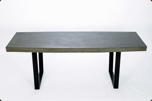 Custom Made 'The Taper Table' Concrete Dining Table