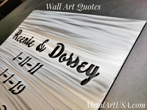 Custom Made Custom Cut Metal Signs