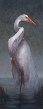 Custom Made Egret Painting