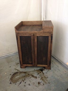 Custom Made Dry Sink Vanity