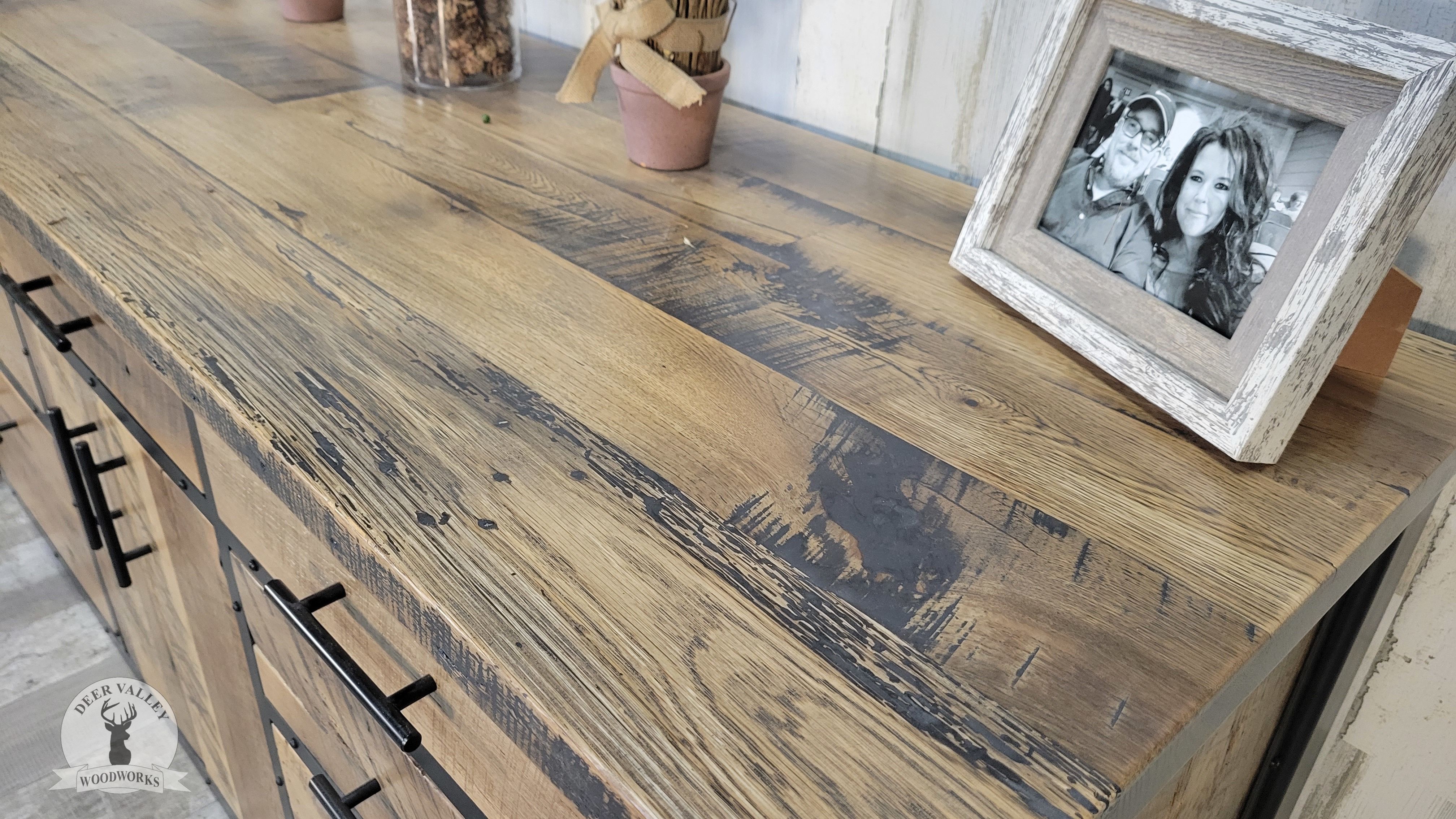 Buy Handmade Reclaimed Barnwood Credenza, Credenza, Office Credenza